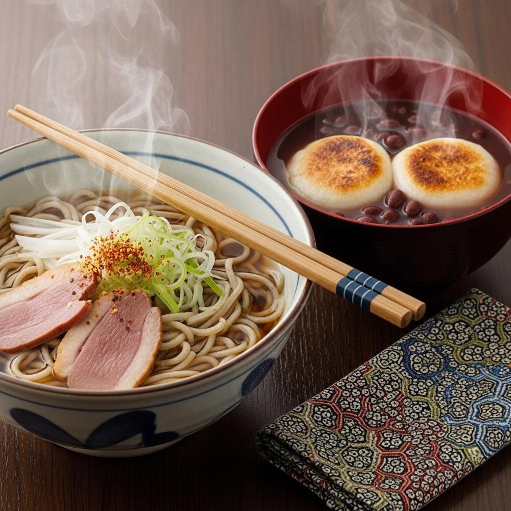 ２月８日は東京二八そばの日、ぜんざい・おしるこの日