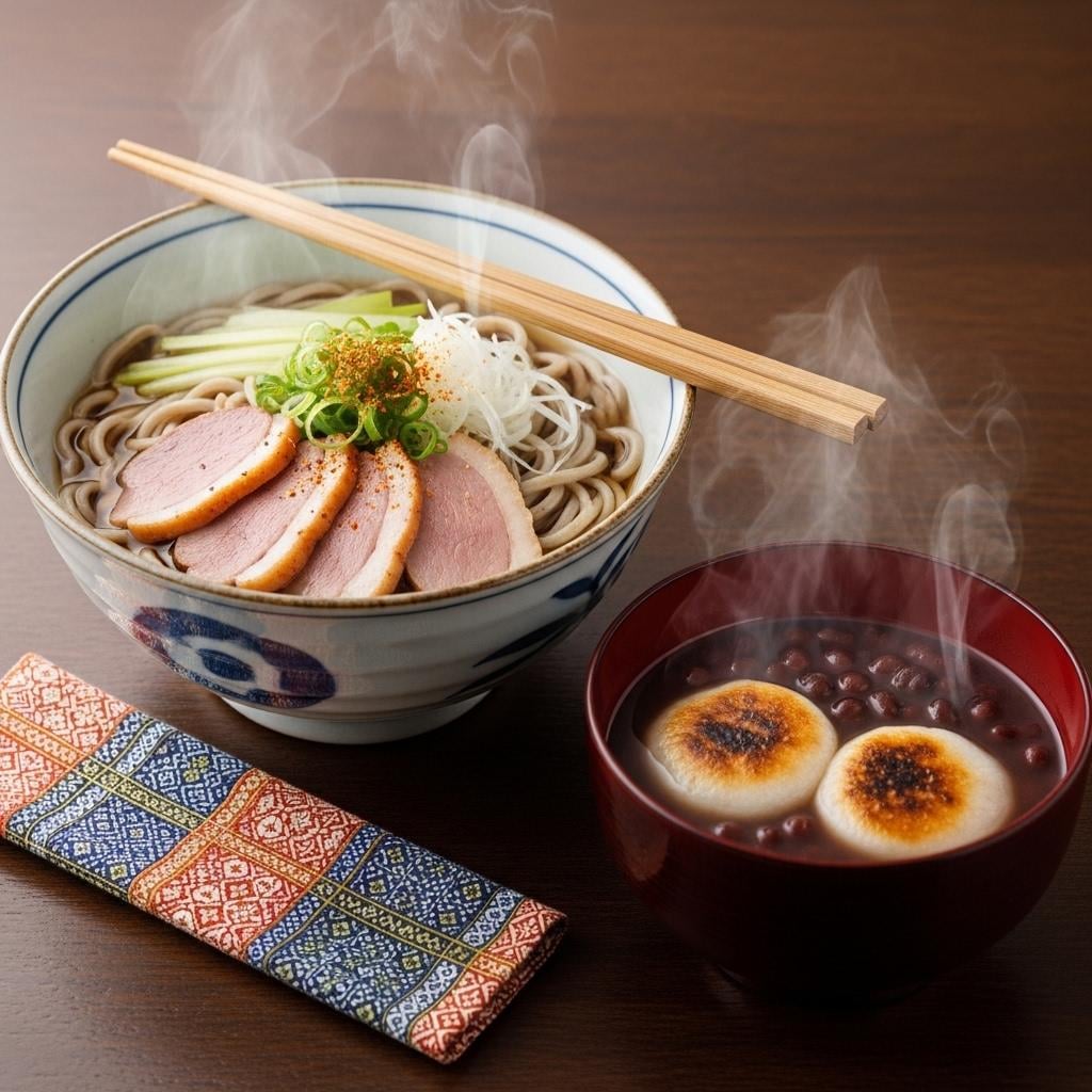 ２月８日は東京二八そばの日、ぜんざい・おしるこの日