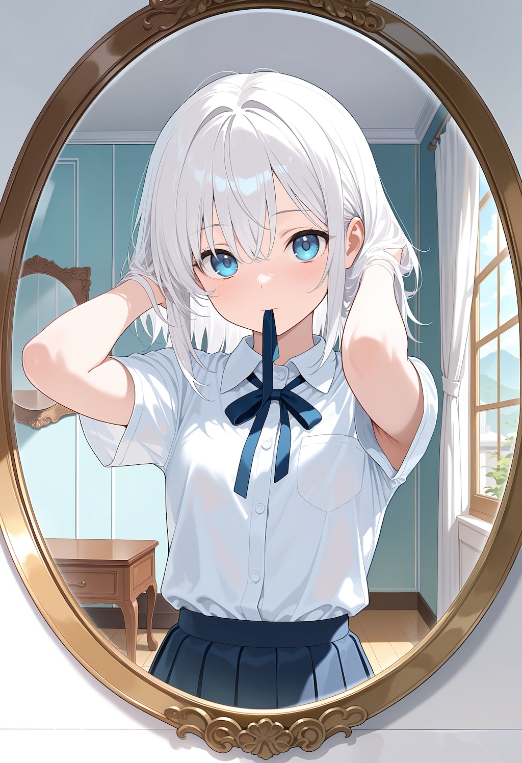 朝の身支度