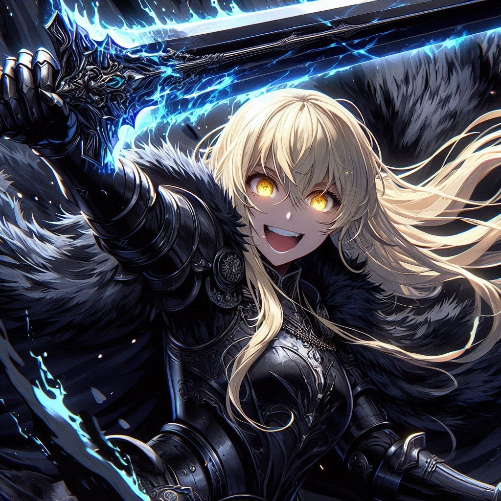 ブロンドの女騎士さん864