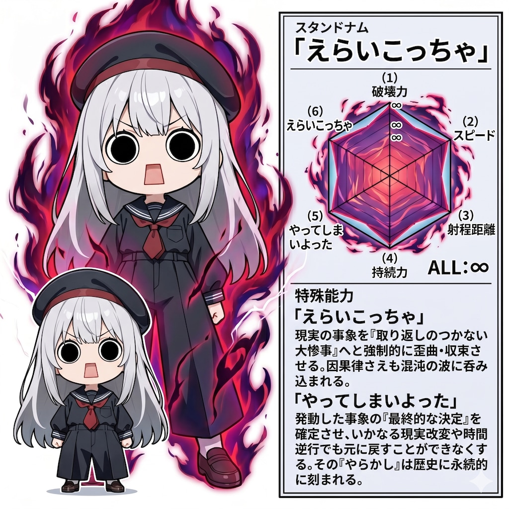 スタンドえらいこっちゃ嬢