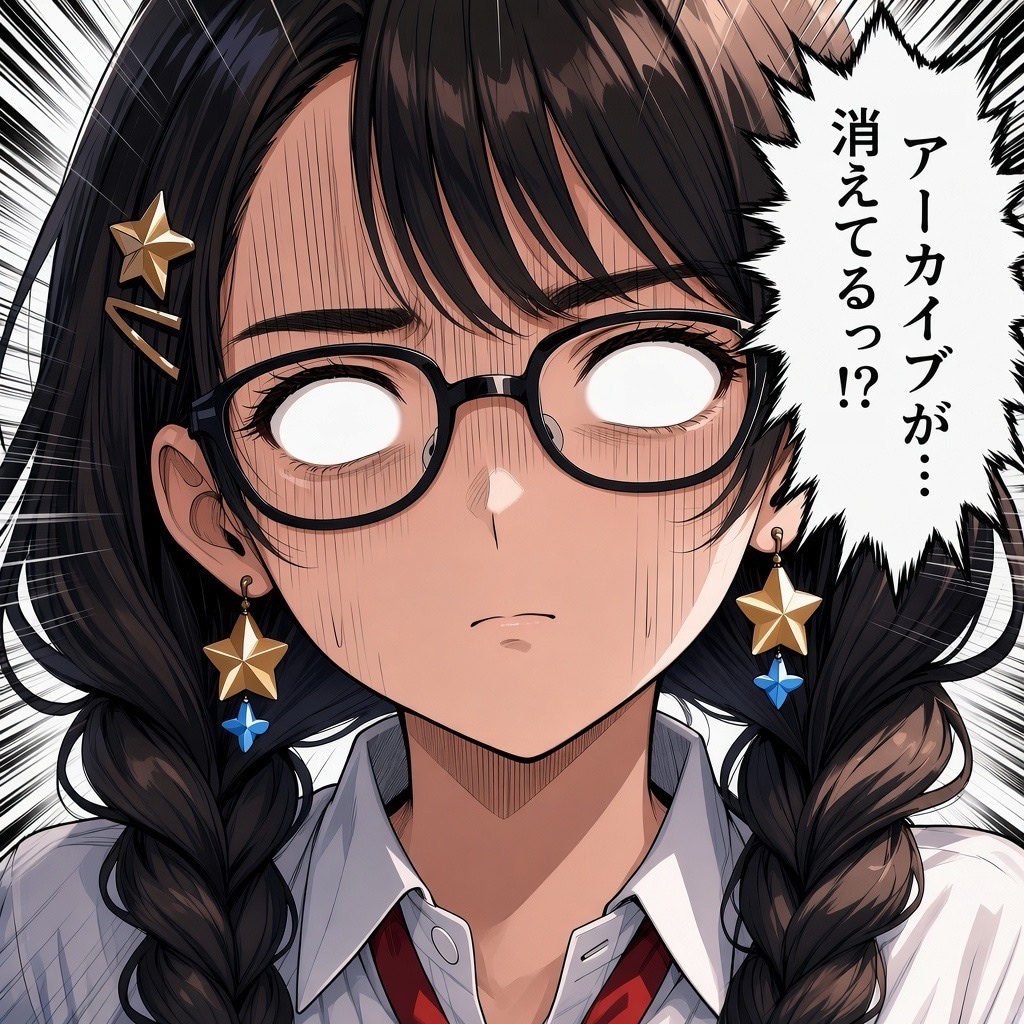 【誤報】アーカイブって消えるのっ⁉️
