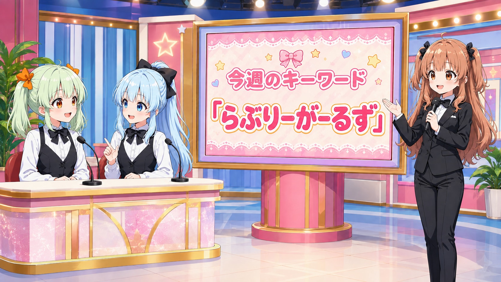 第1回らぶりーちゃんねる・今週のキーワード | の人気AIイラスト・グラビア