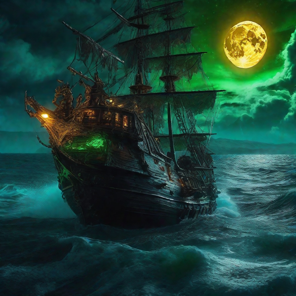 幽霊の海賊船