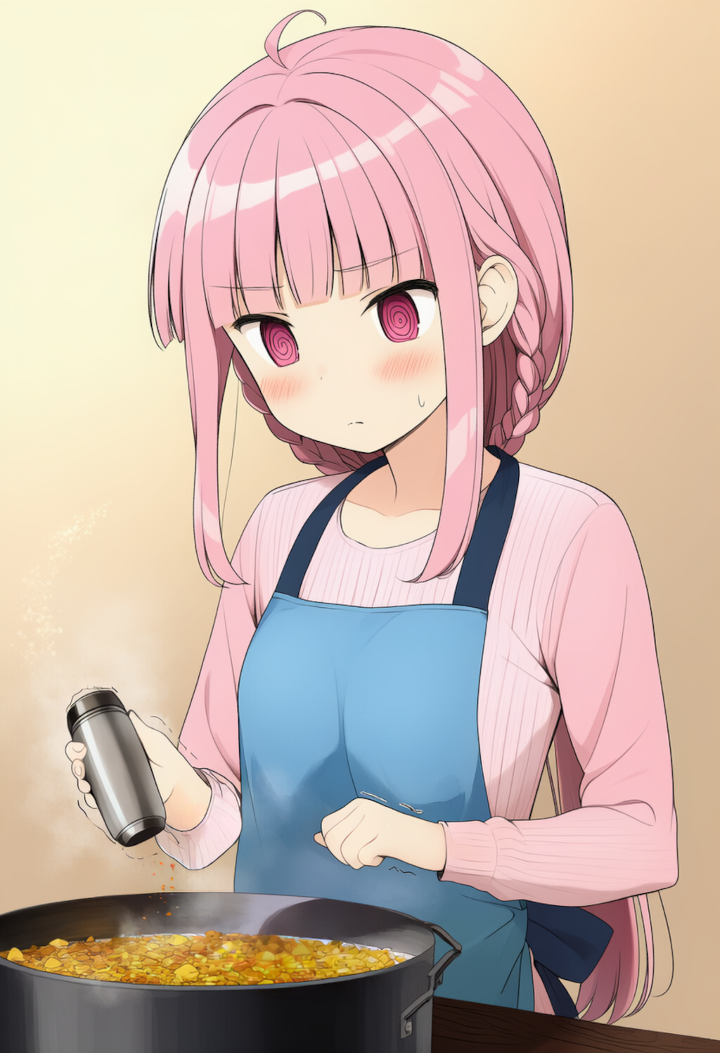 ギリギリまで味を濃くしたつもりのいろはちゃん