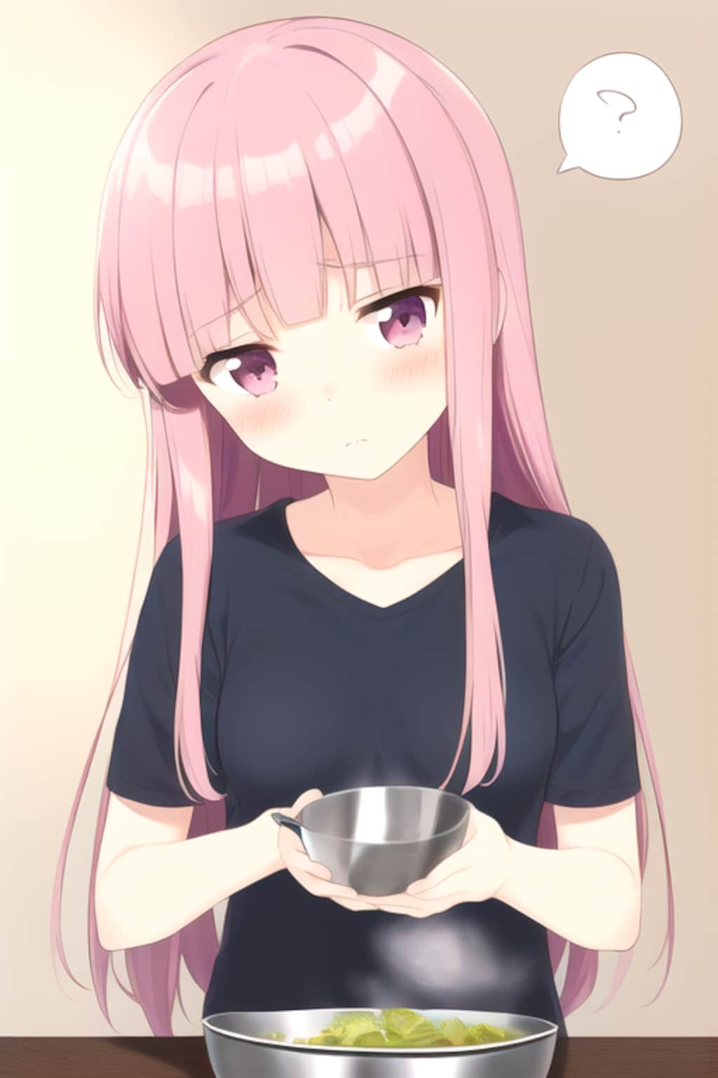 ギリギリまで味を濃くしたつもりのいろはちゃん