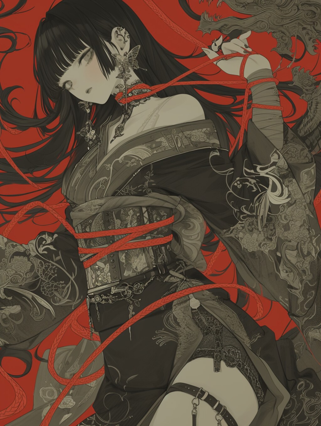 japanese steampunk girl