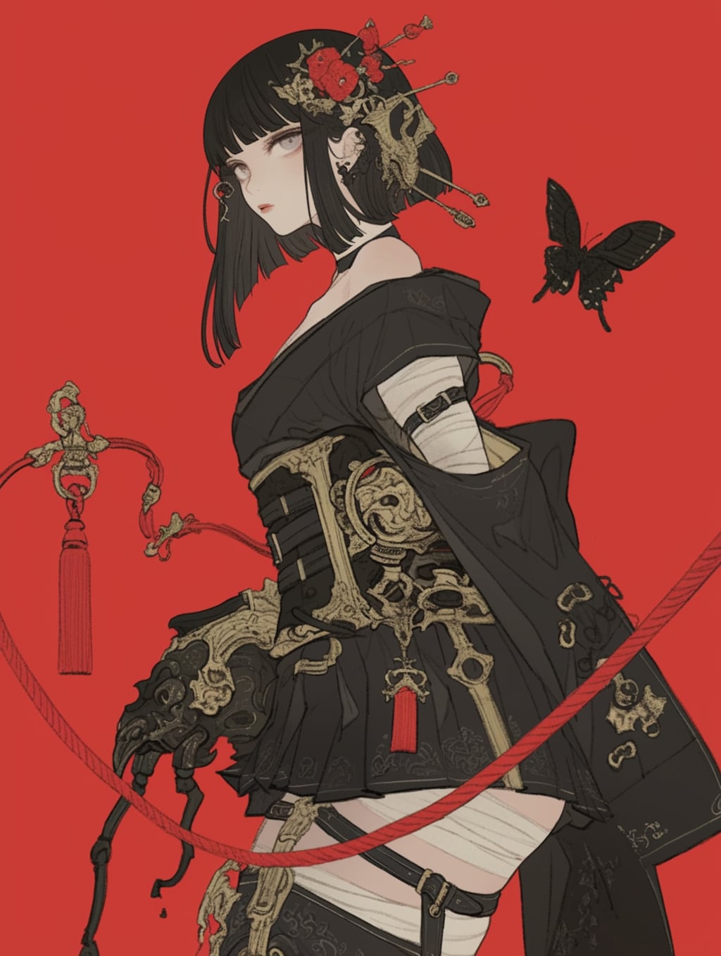 japanese steampunk girl