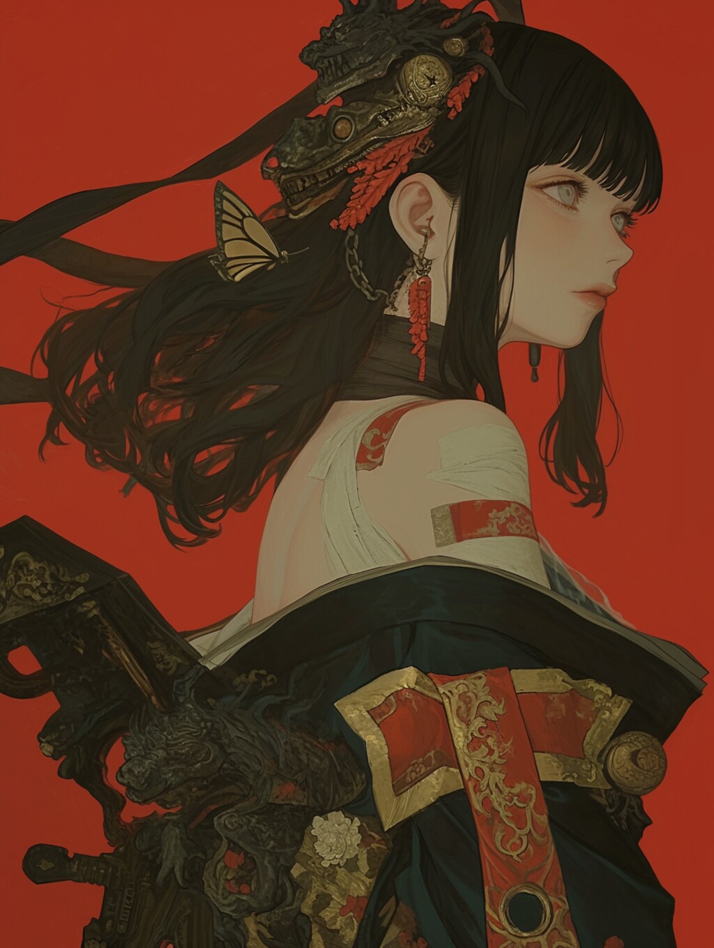 japanese steampunk girl