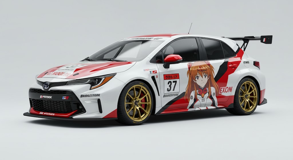 GRカローラ新世紀エヴァンゲリオン痛車