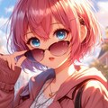 サングラスをずらすイケ女_20240125 6枚目