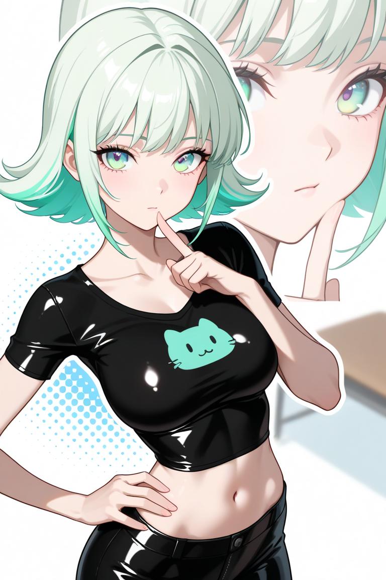 LATEX SHIRT | の人気AIイラスト・グラビア