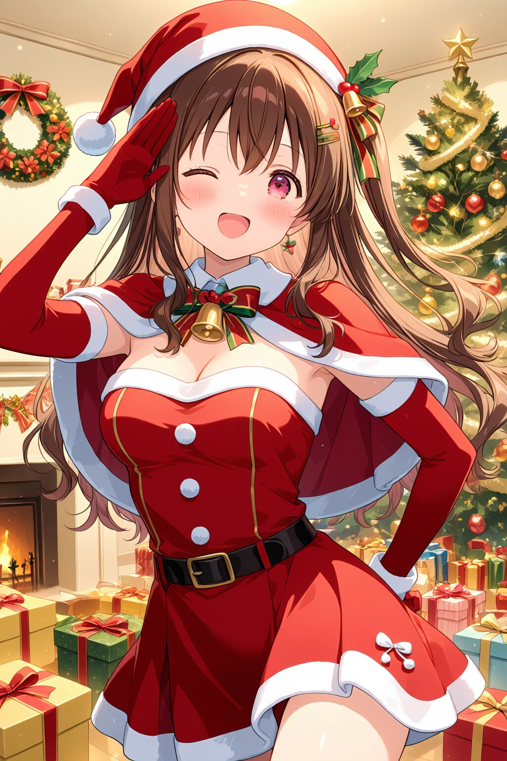 サンタなのにプレゼント貰いまくりーっす