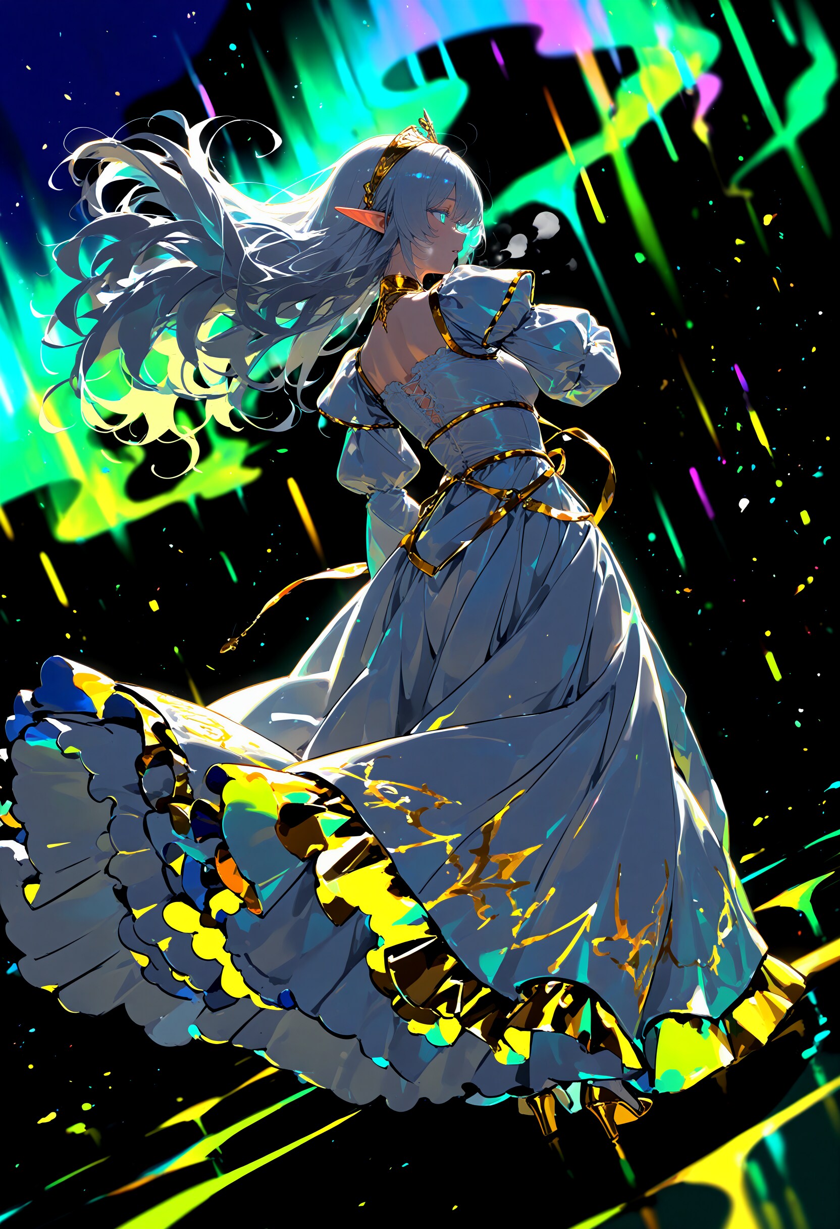 金の滴降る降るまわりに | の人気AIイラスト・グラビア