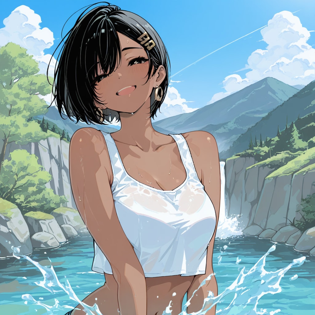 川遊び1
