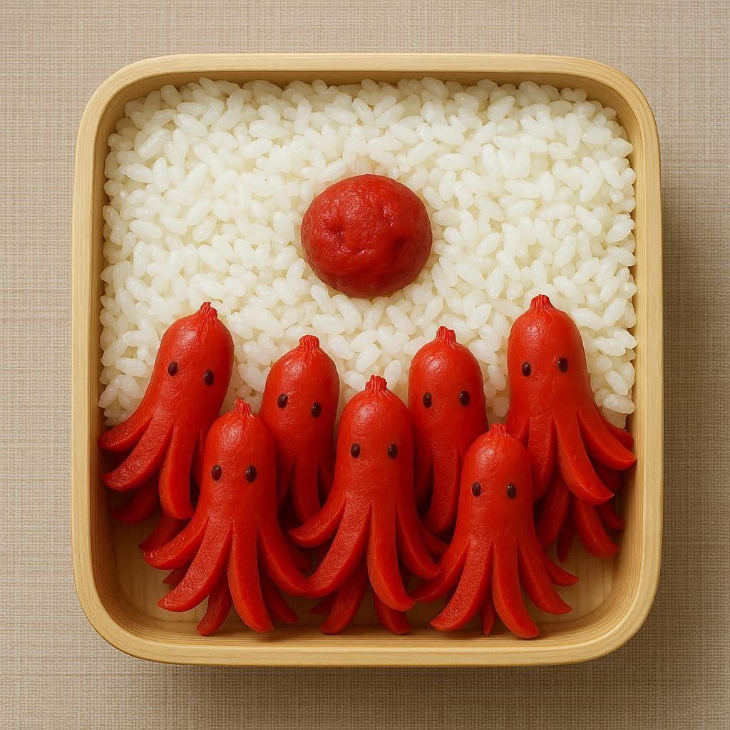 タカシあんた赤ウインナー好きだったでしょ