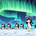 南極のペンギンちゃんとオーロラ観察 9枚目