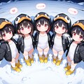 南極のペンギンちゃんとオーロラ観察 5枚目