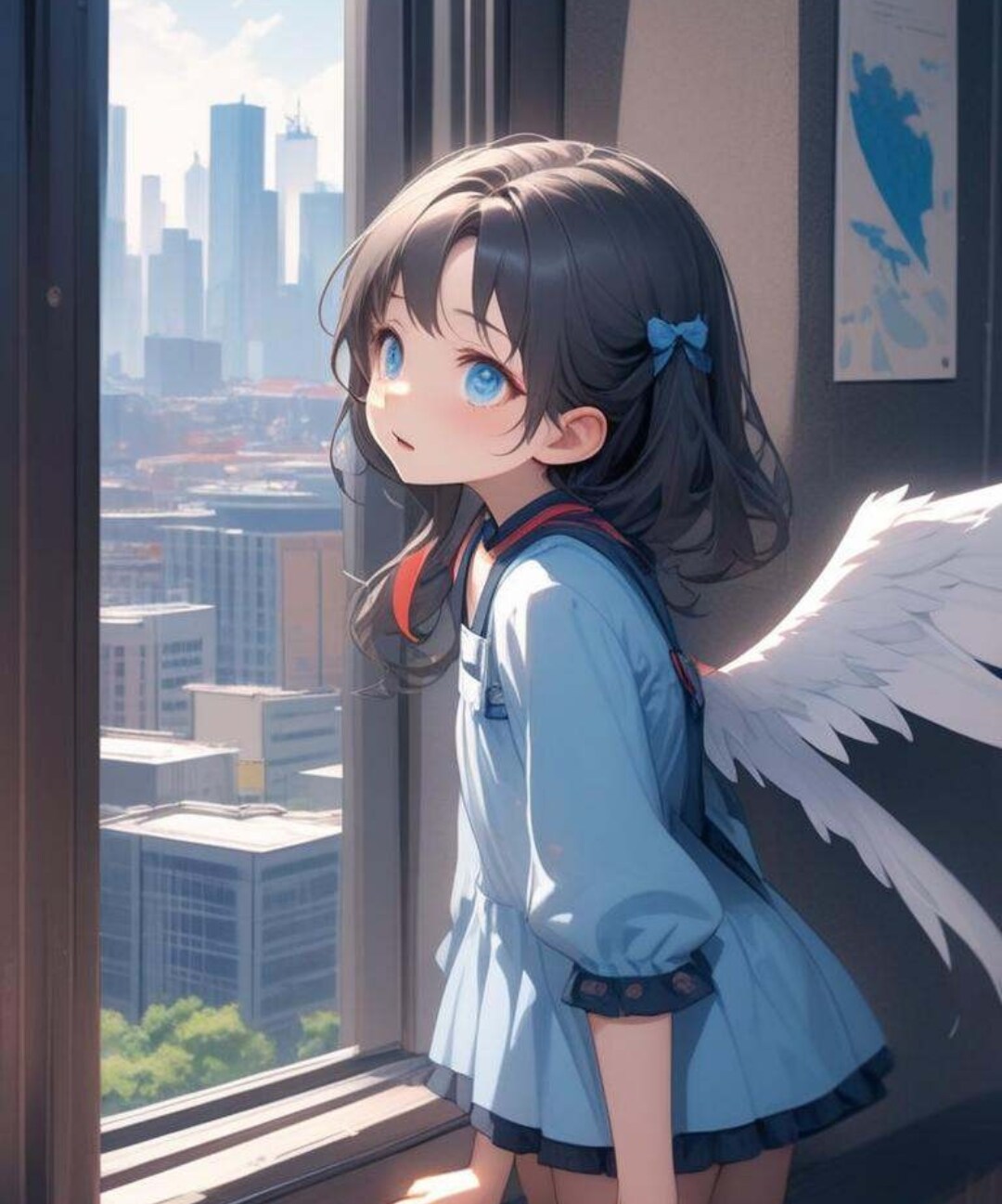 翼を持つ小さな女の子 | の人気AIイラスト・グラビア