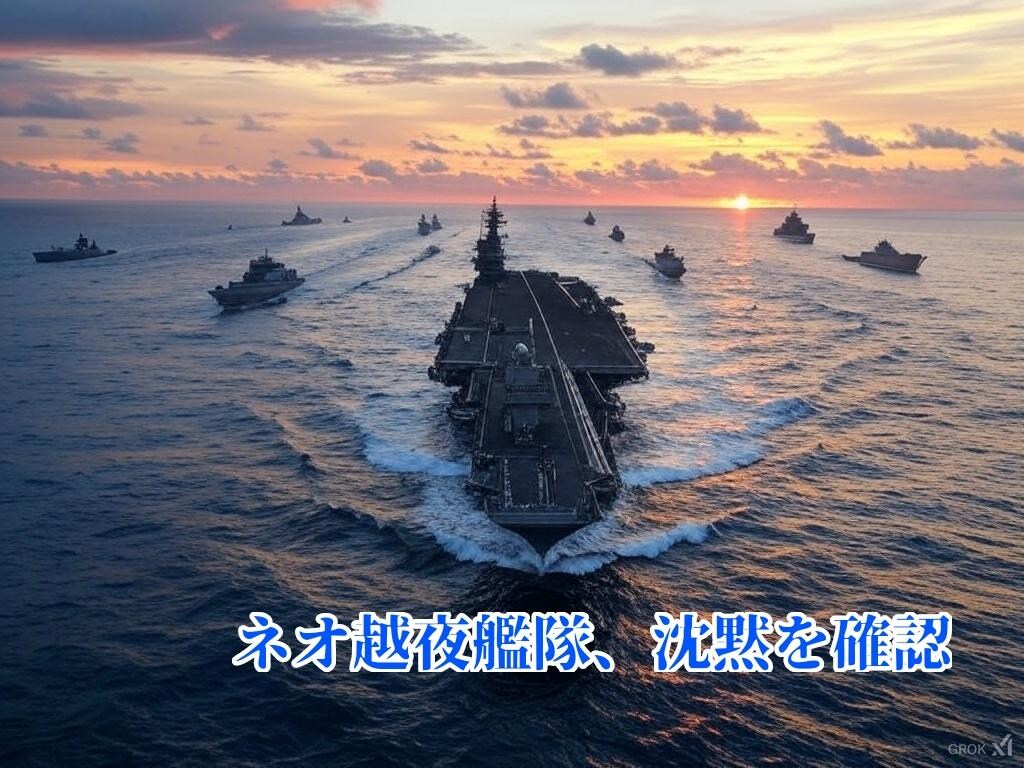 『中島連合艦隊、ネオ越夜撃滅せん！』【ニャンノ世界】
