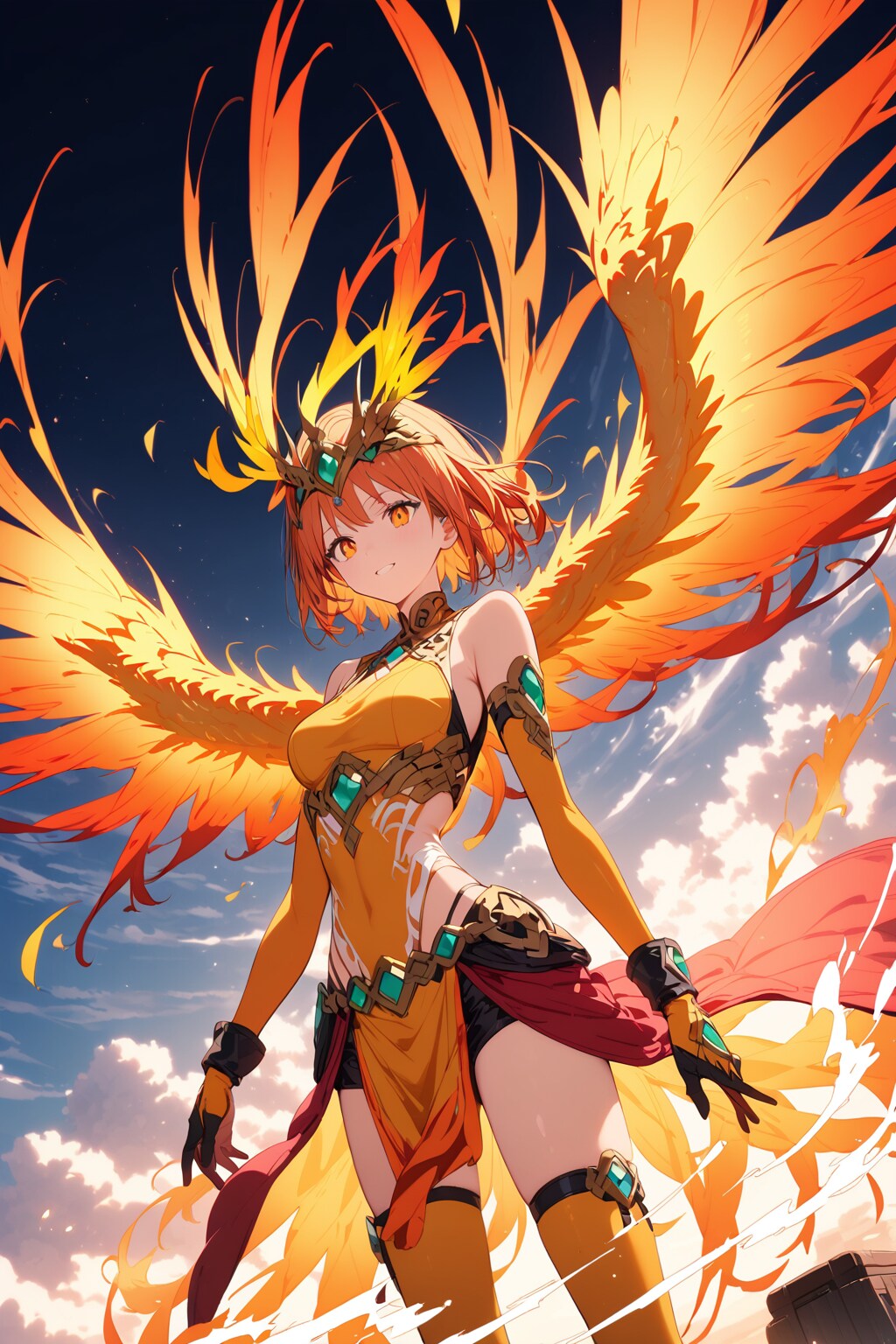 不死鳥さん | の人気AIイラスト・グラビア