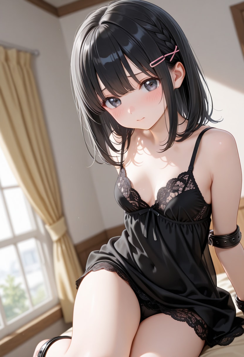 黒髪の美少女(R-15)(438)