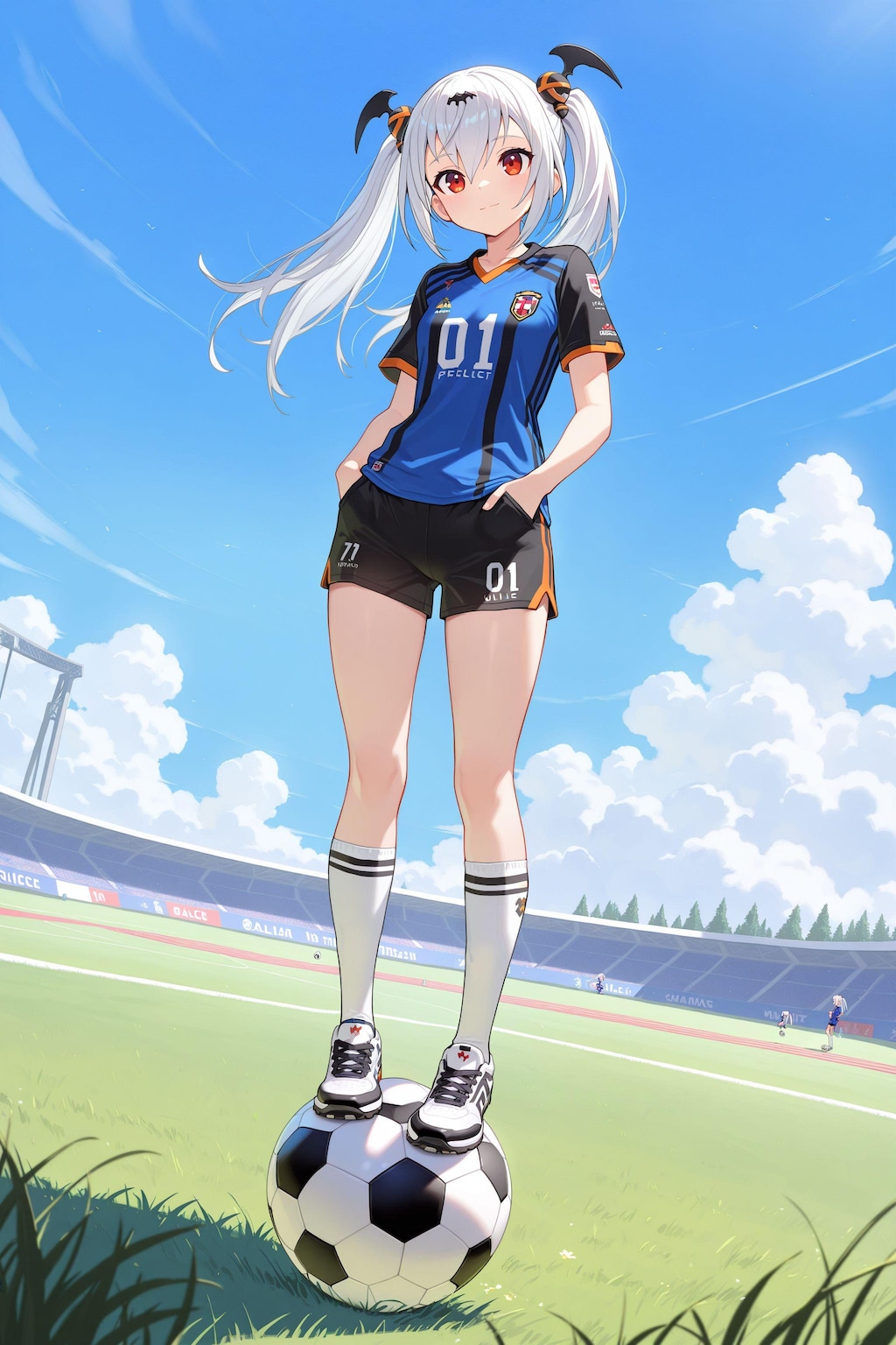 ボールに乗って移動するやつ