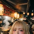 金髪ちゃん　夏祭り3 5枚目