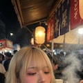 金髪ちゃん　夏祭り3 4枚目