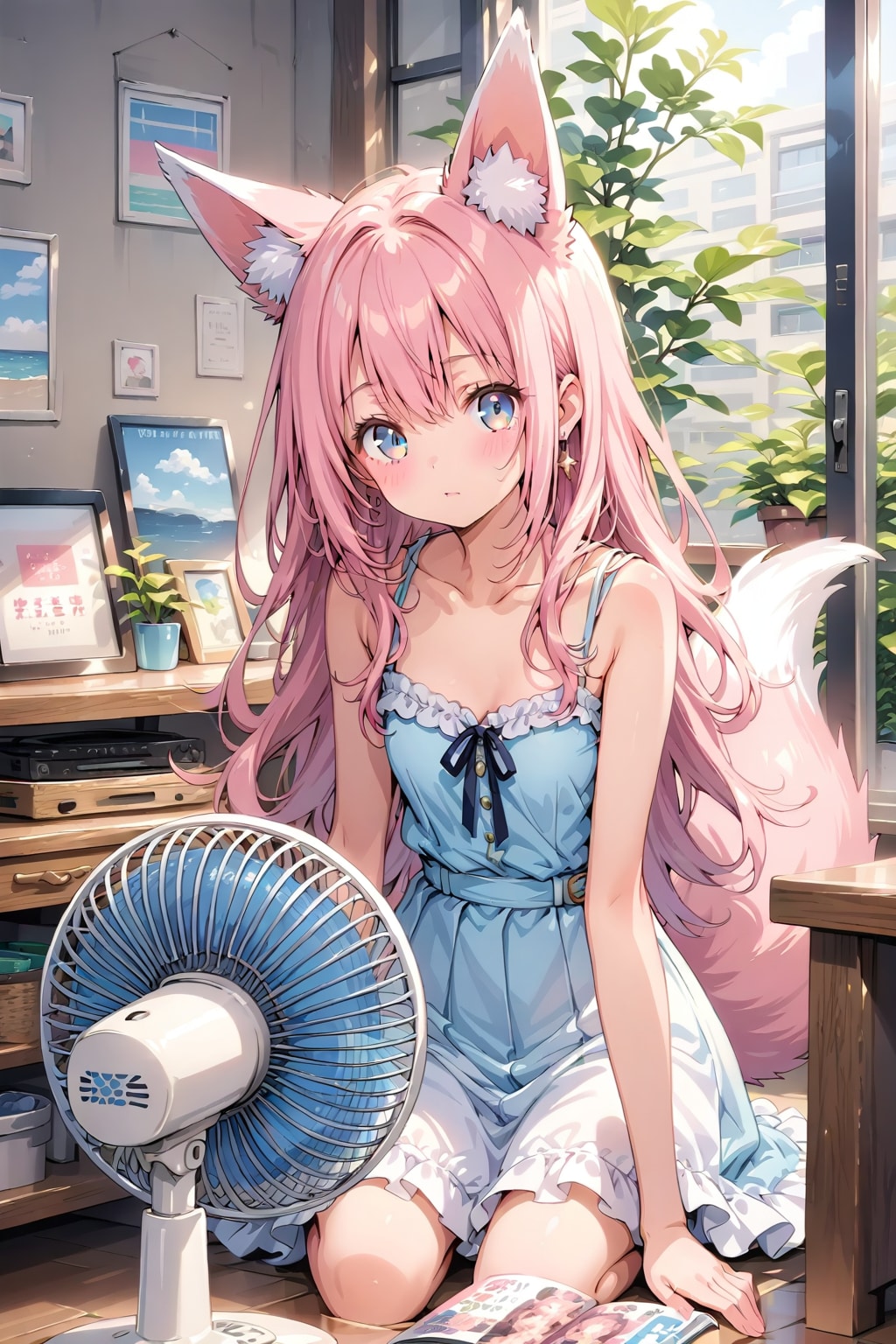 今日の狐耳娘