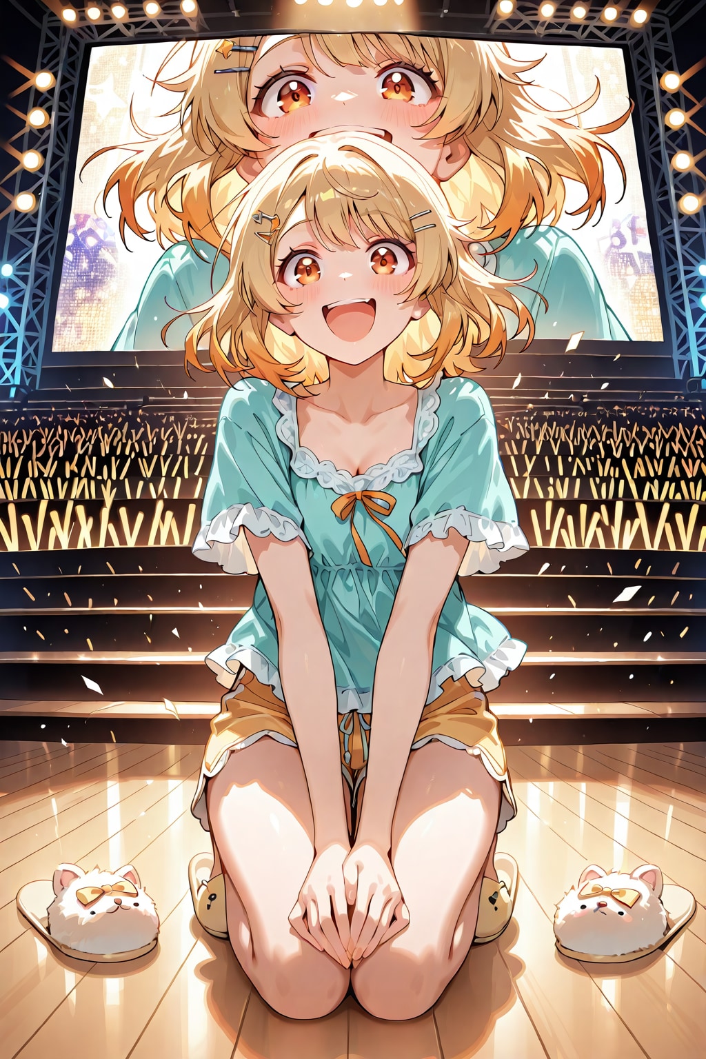 遅刻したアイドル