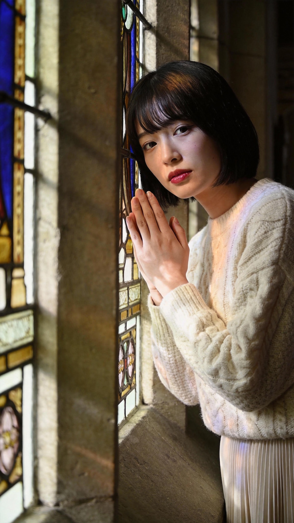 Silent Prayer in Snow