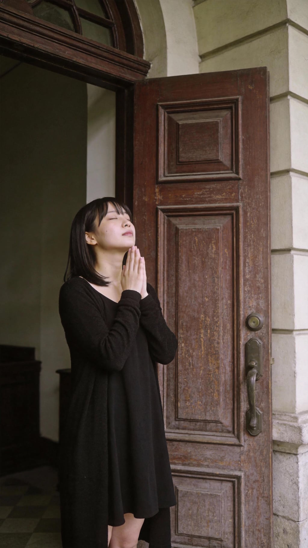 Silent Prayer in Snow