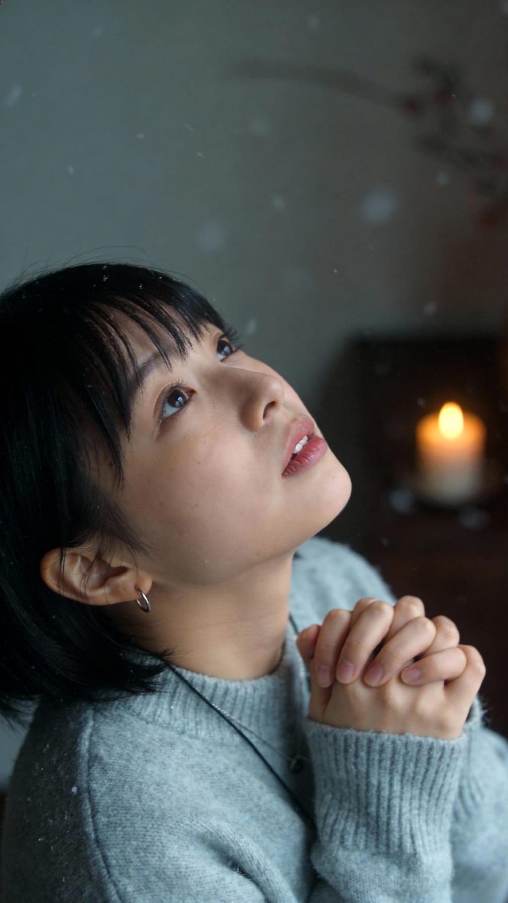 Silent Prayer in Snow