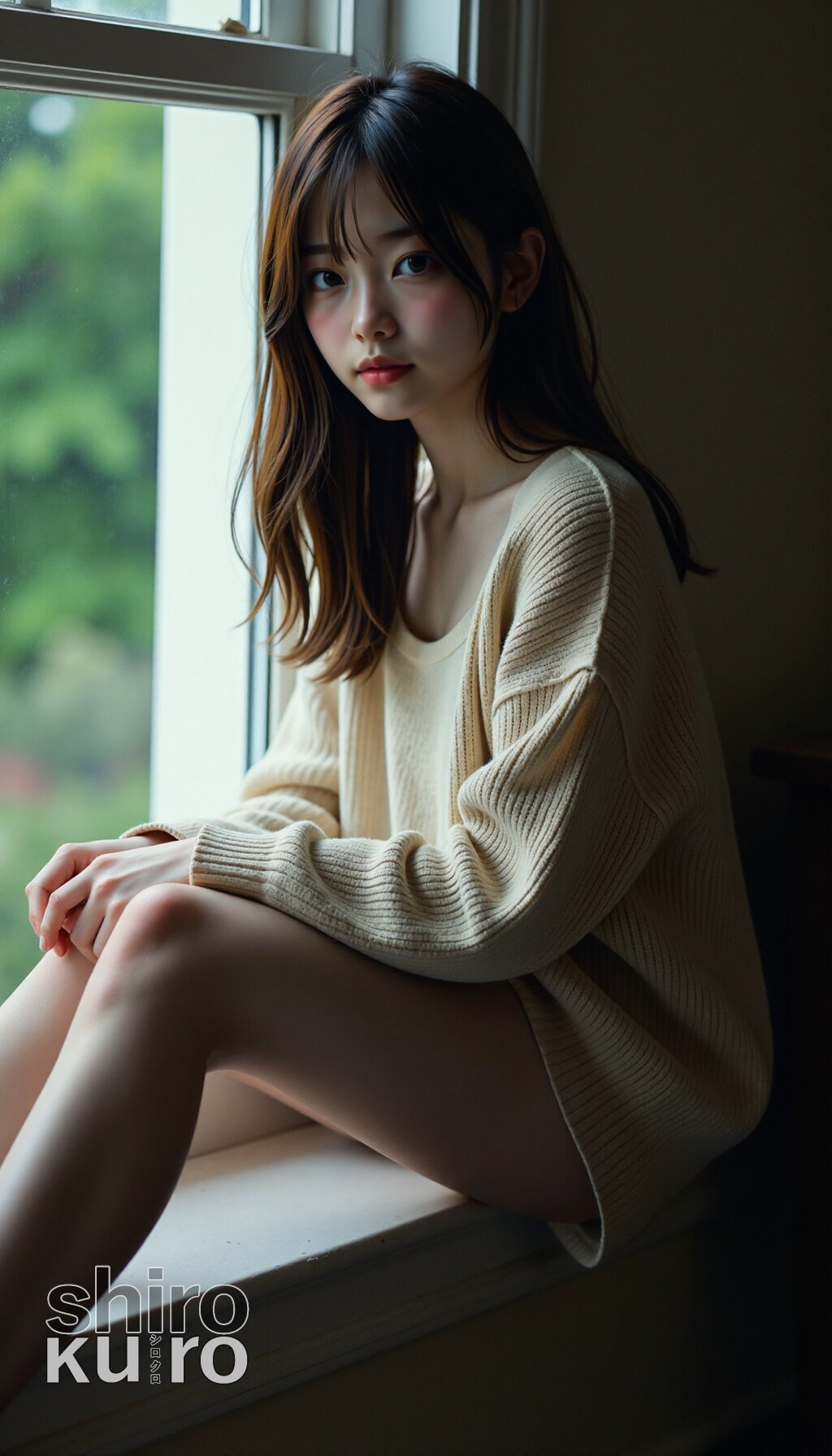 窓際の少女