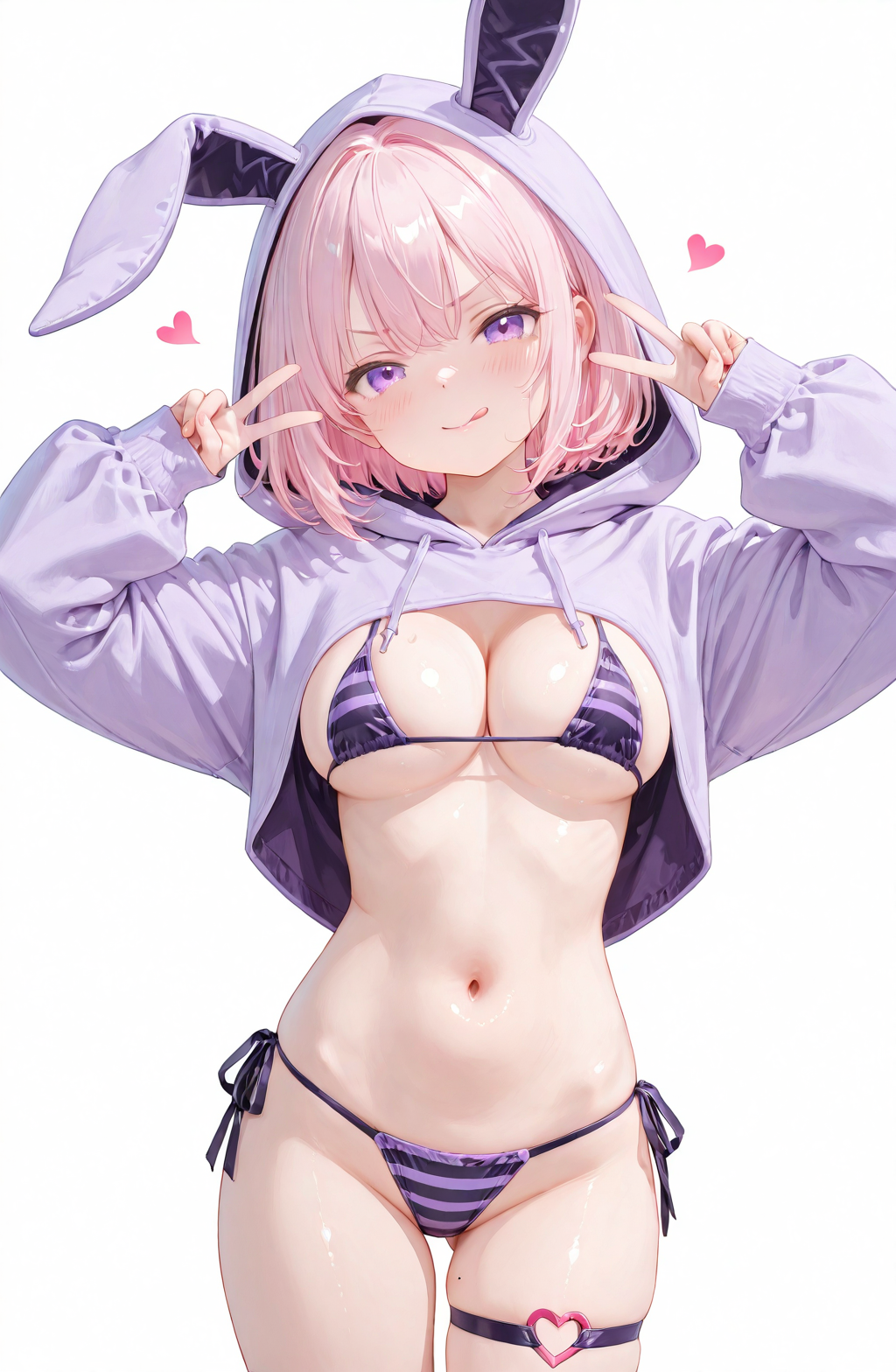 うさ耳コスプレ