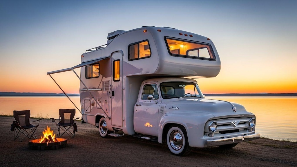 フォ―ドトラックキャンピングカー