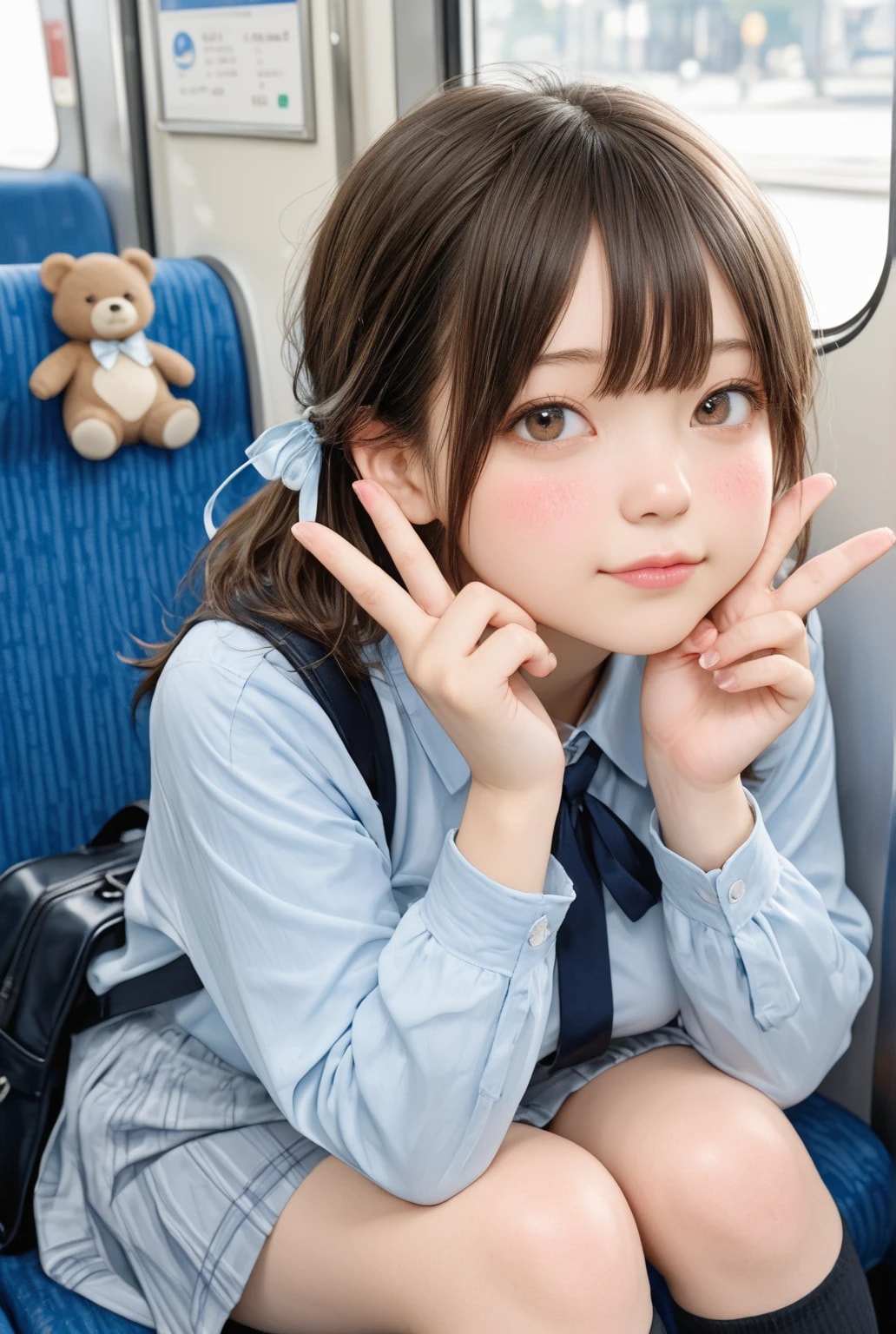 電車 | の人気AIイラスト・グラビア