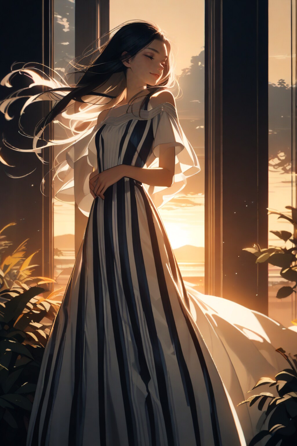 黄昏のストライプ