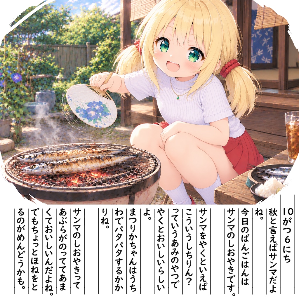 【絵日記】秋のみかくですよ