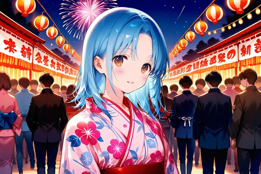 夏祭りに行きたい