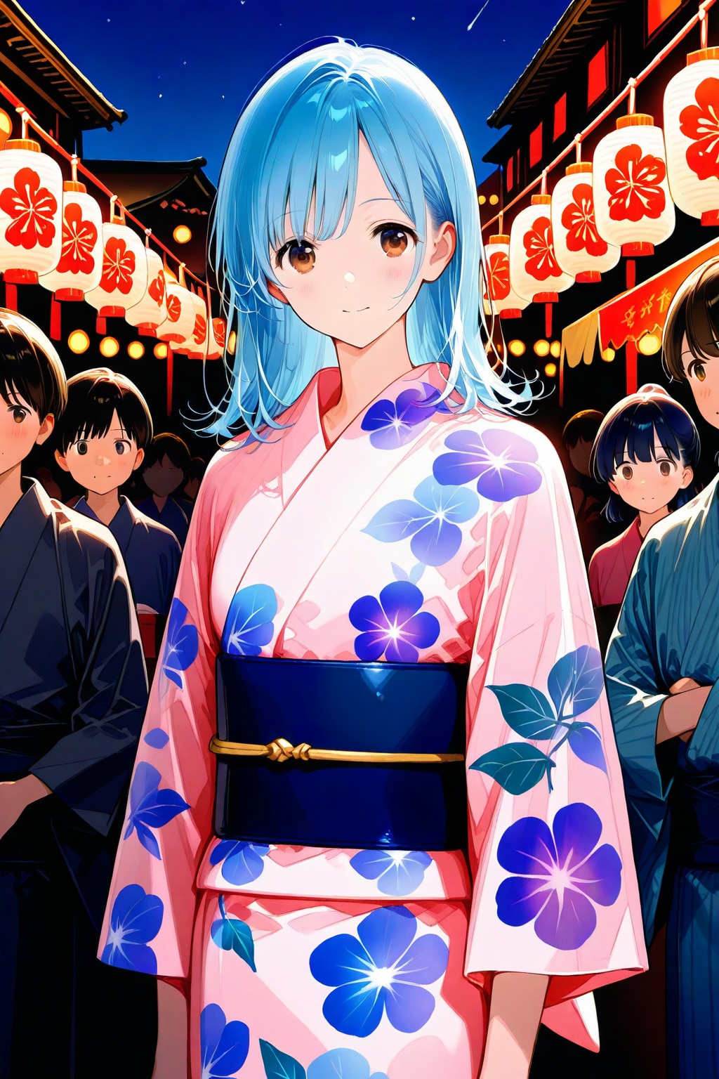 夏祭りに行きたい