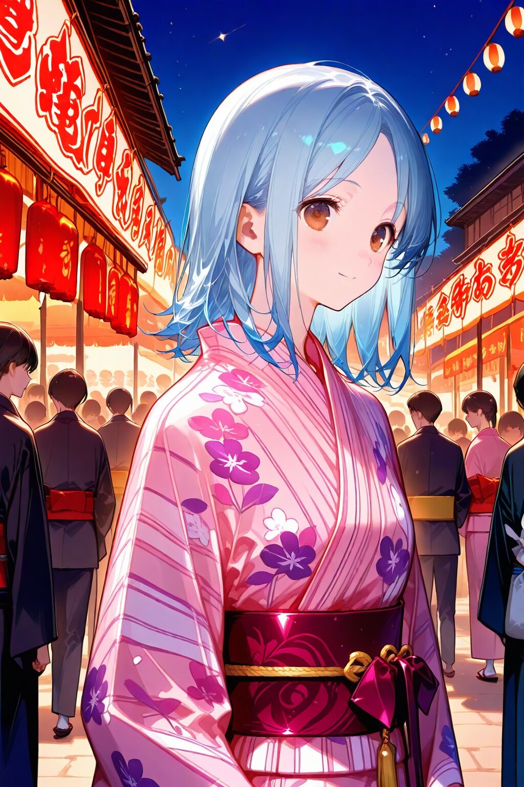 夏祭りに行きたい