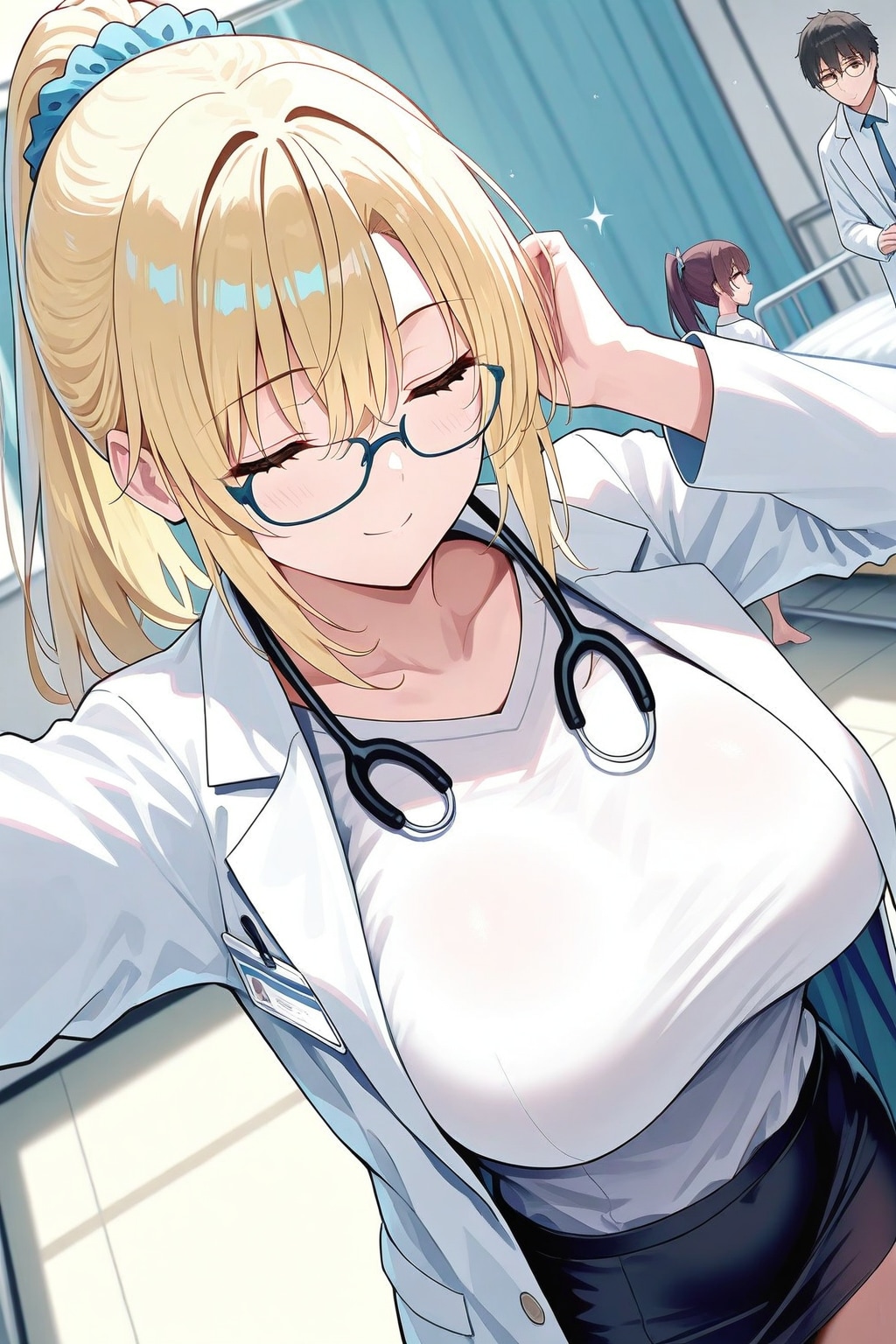 美人な女医はクールに去るぜ