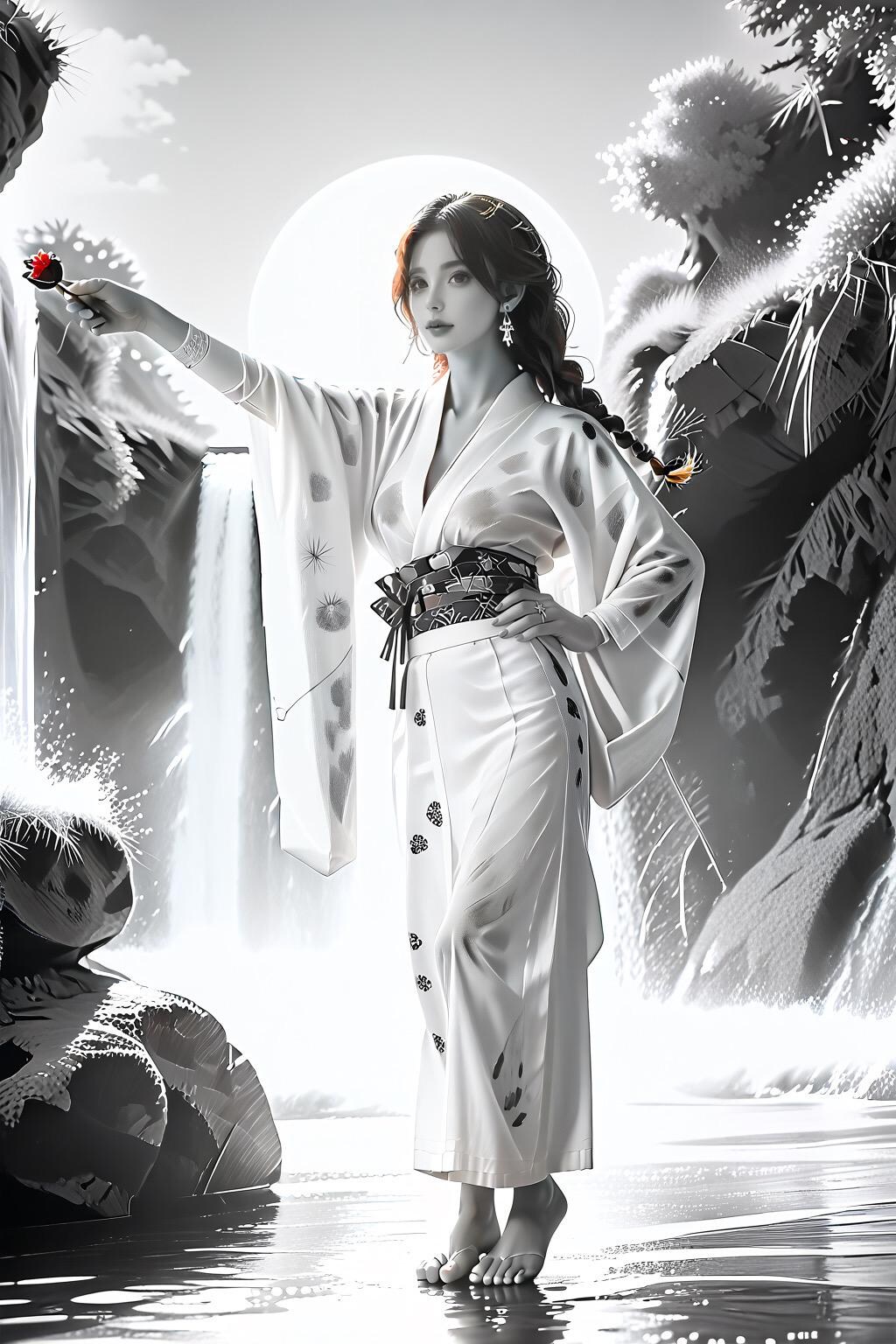 水墨画 企画参加投稿