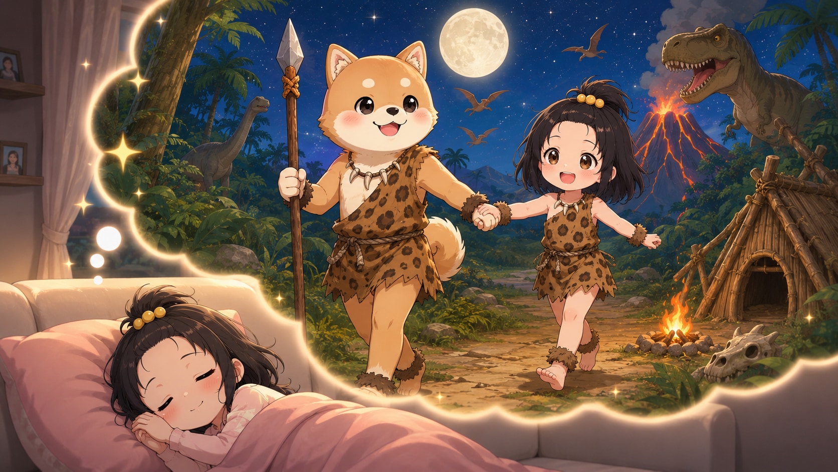 夢の中で