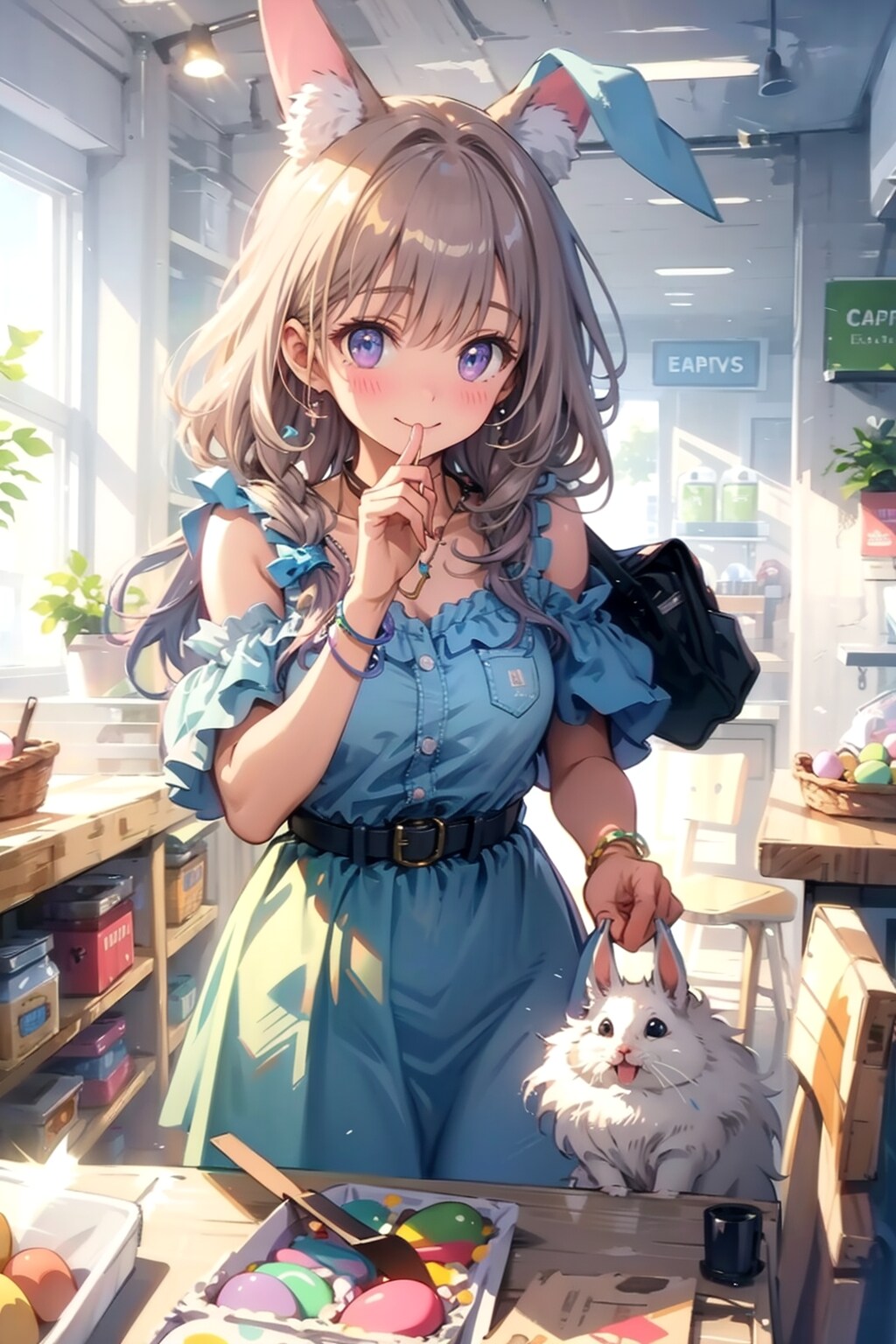 ウサ耳娘のお買い物