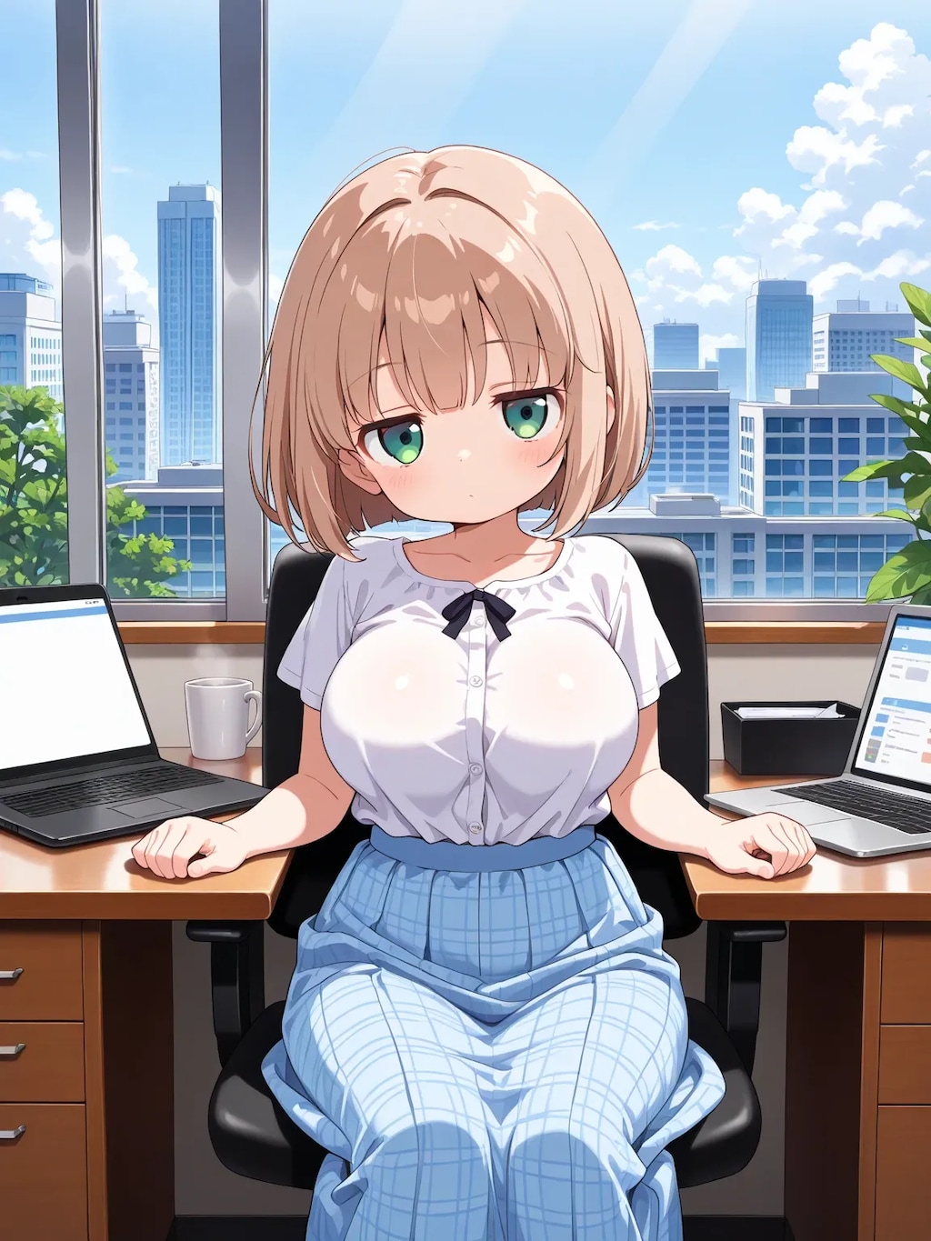ジト目なこはるちゃん