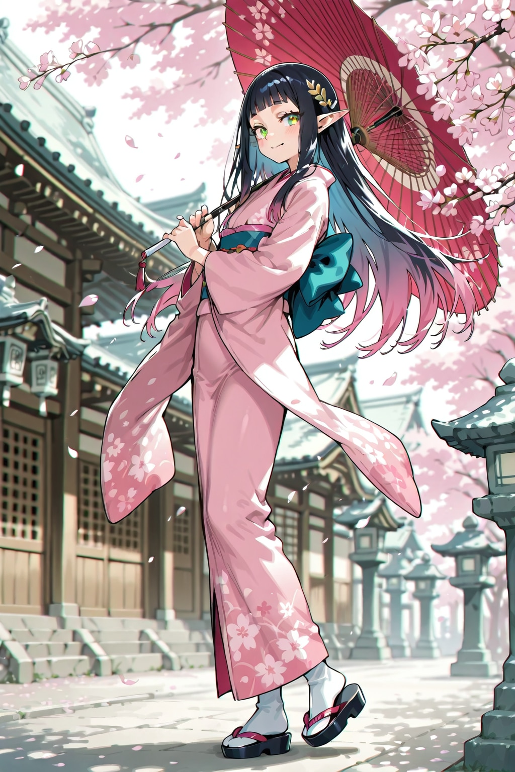 エルフの女の子