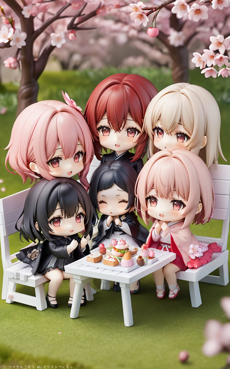 花見で女子会NOW